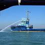 Oil Dispersal near Fawley Oil Refinery